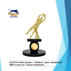 Troféu melhor Goleiro