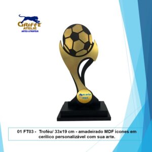 Troféu para Futebol