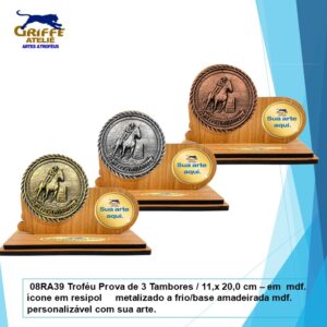 Troféu Prova de 3 Tambores.