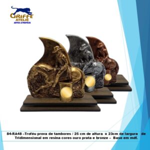 Troféu prova de Tambores