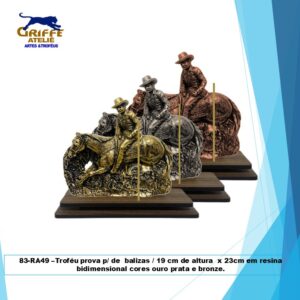 Troféu p/ Prova de Balizas