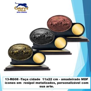 Troféu p/ Rodeio Gaúcho